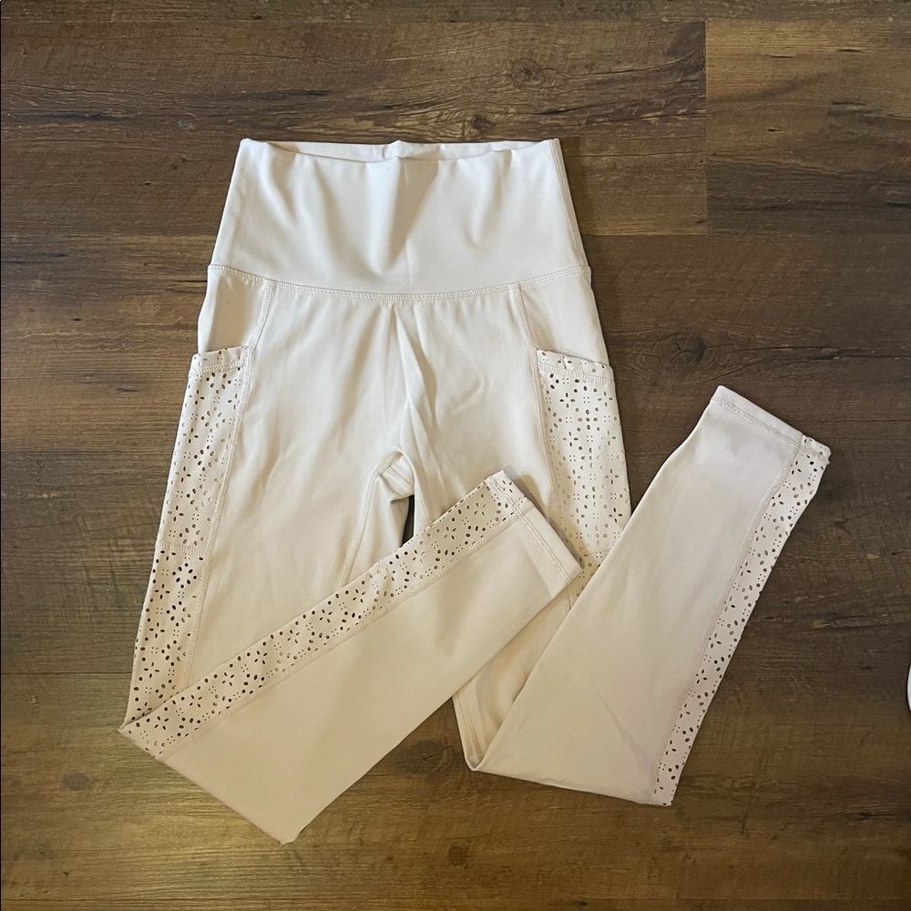 Pink/nude Aerie leggings